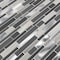 Ackland Sterling Moon Interlocking 12 in. x 12 in. Mixed Glass Stone Metal Blend Mosaic Wall Tile, 20PK AKM-SGM-STMO12X12ILX-CA - alternate 3